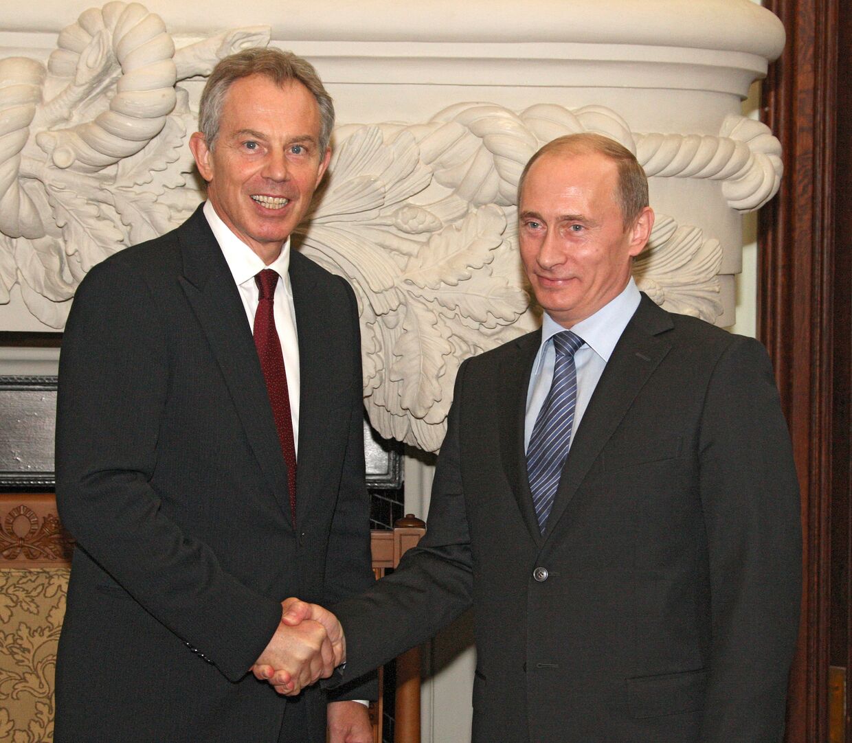 Встреча премьер-министра РФ с бывшим премьер-министром Великобритании