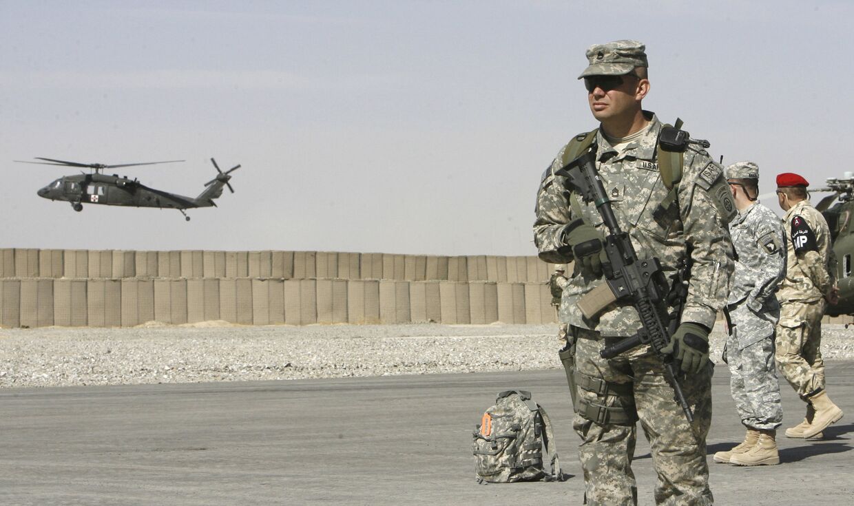 Афганистан солдаты база