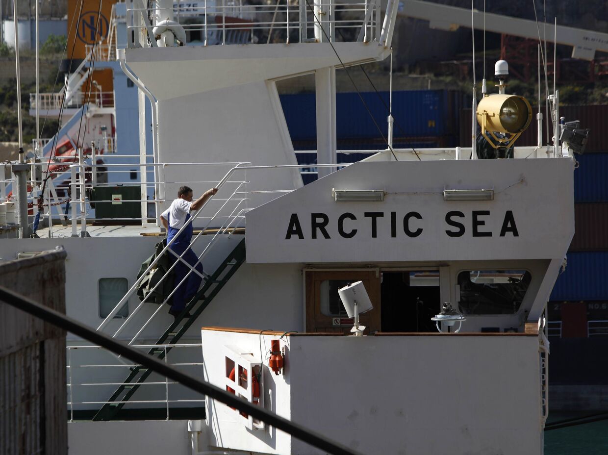 Сухогруз Arctic Sea прибыл в территориальные воды Мальты