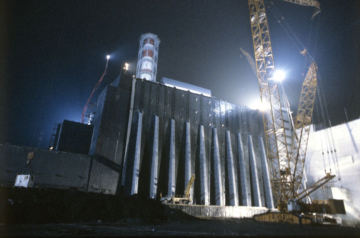 Четвертый аварийный энергоблок Чернобыльской АЭС