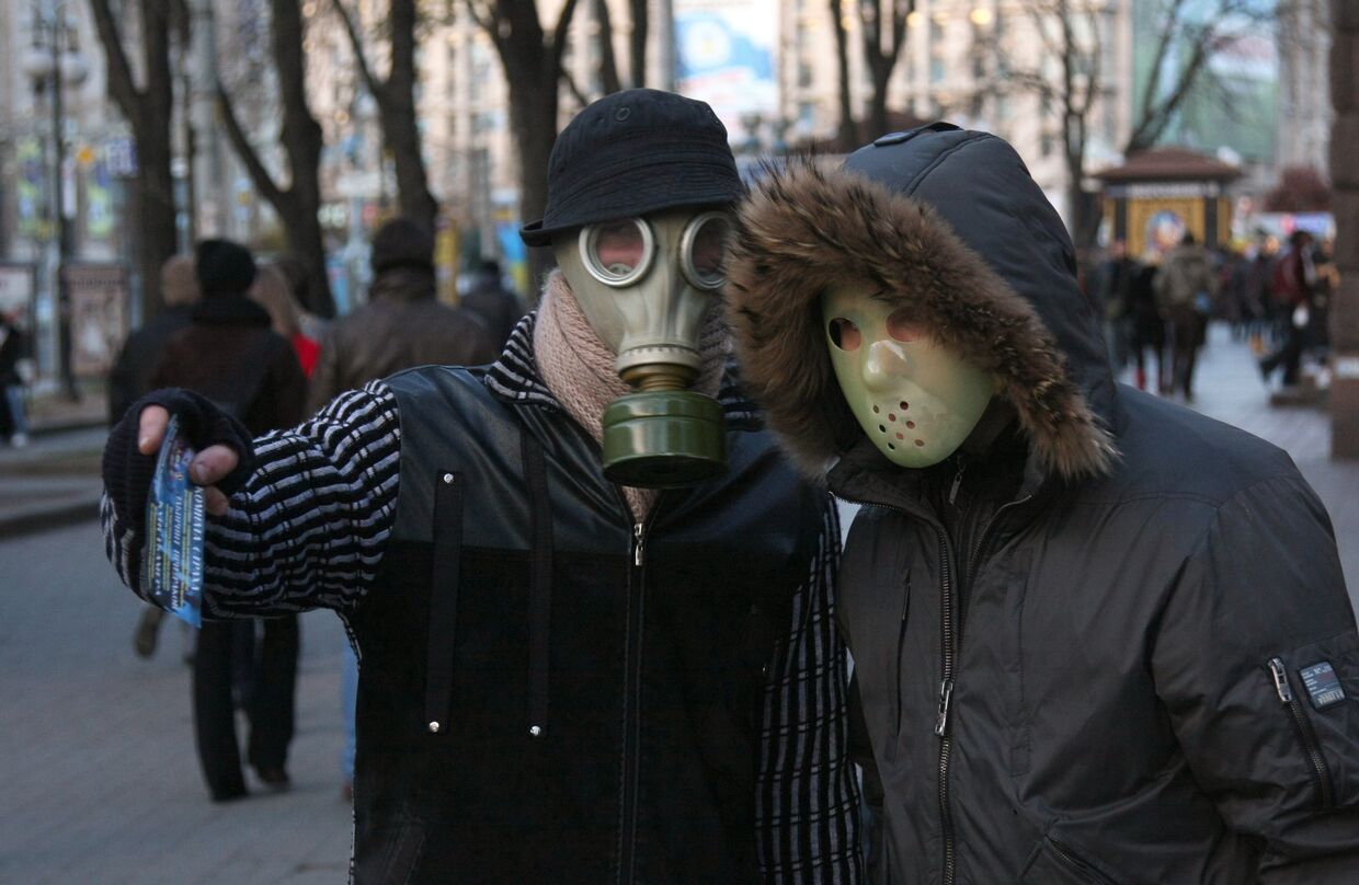 Меры предосторожности для защиты от вируса свиного гриппа в Киеве