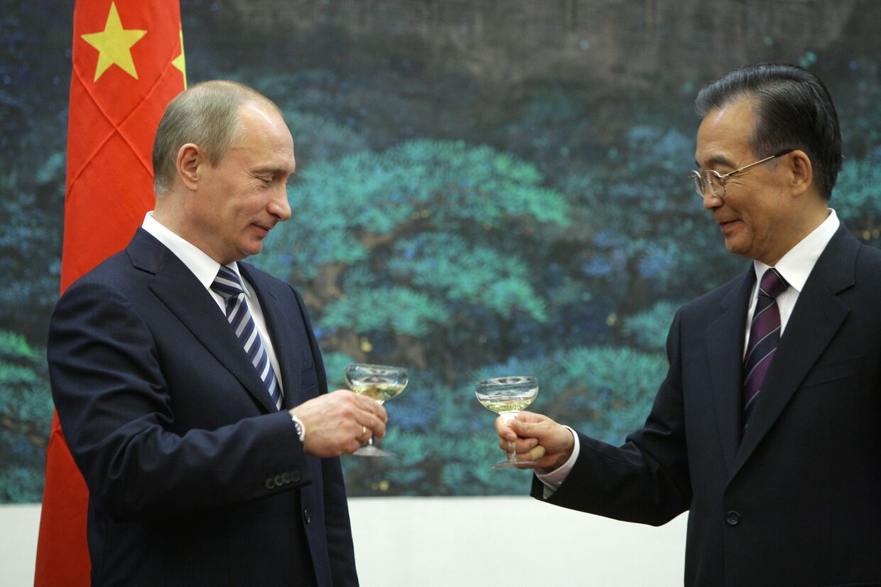 Подписание совместных российско-китайских соглашений
