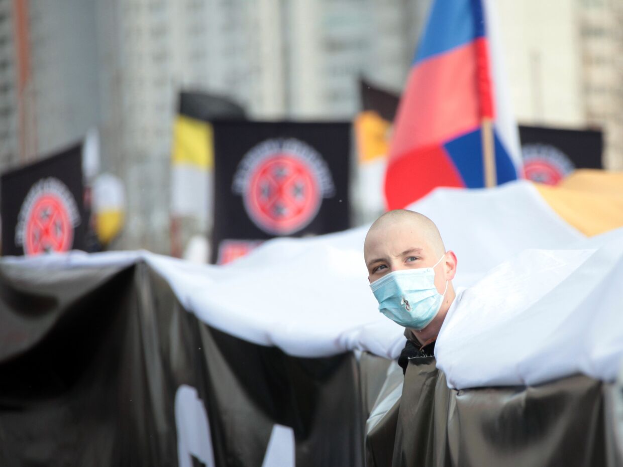 Акция националистов Русский марш в Москве