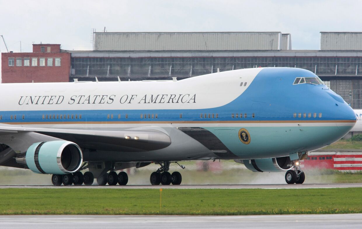 Самолет президента США Барака Обамы