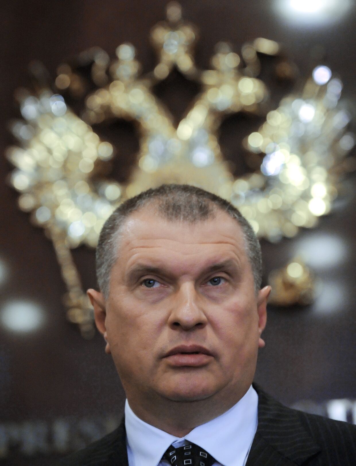 Президент государственной нефтяной компании «Роснефть» Игорь Сечин 
