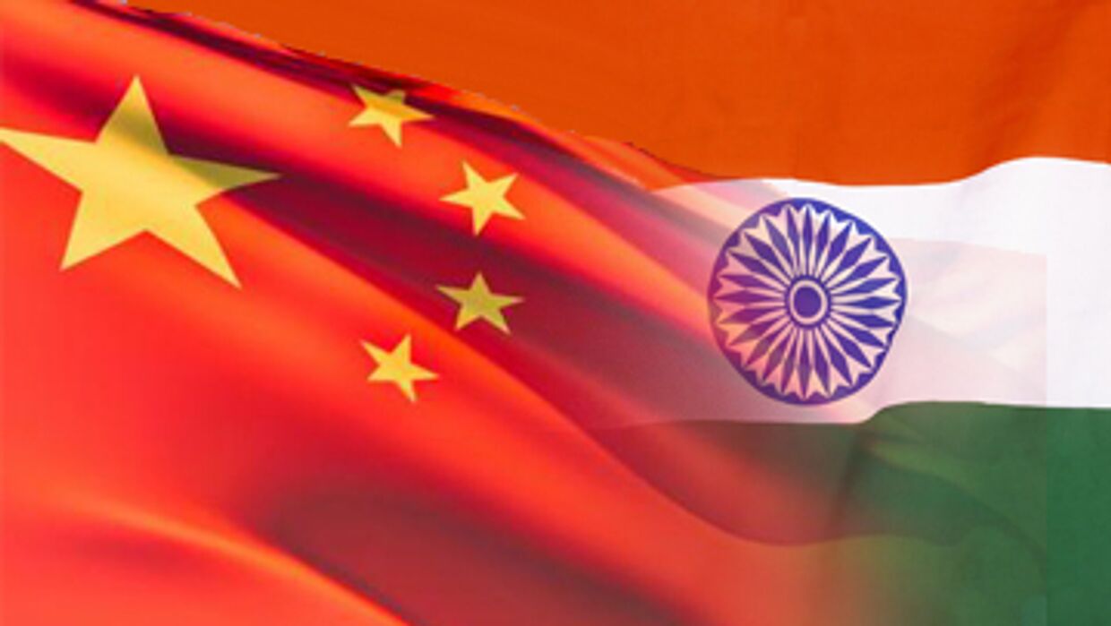 индия китай флаг