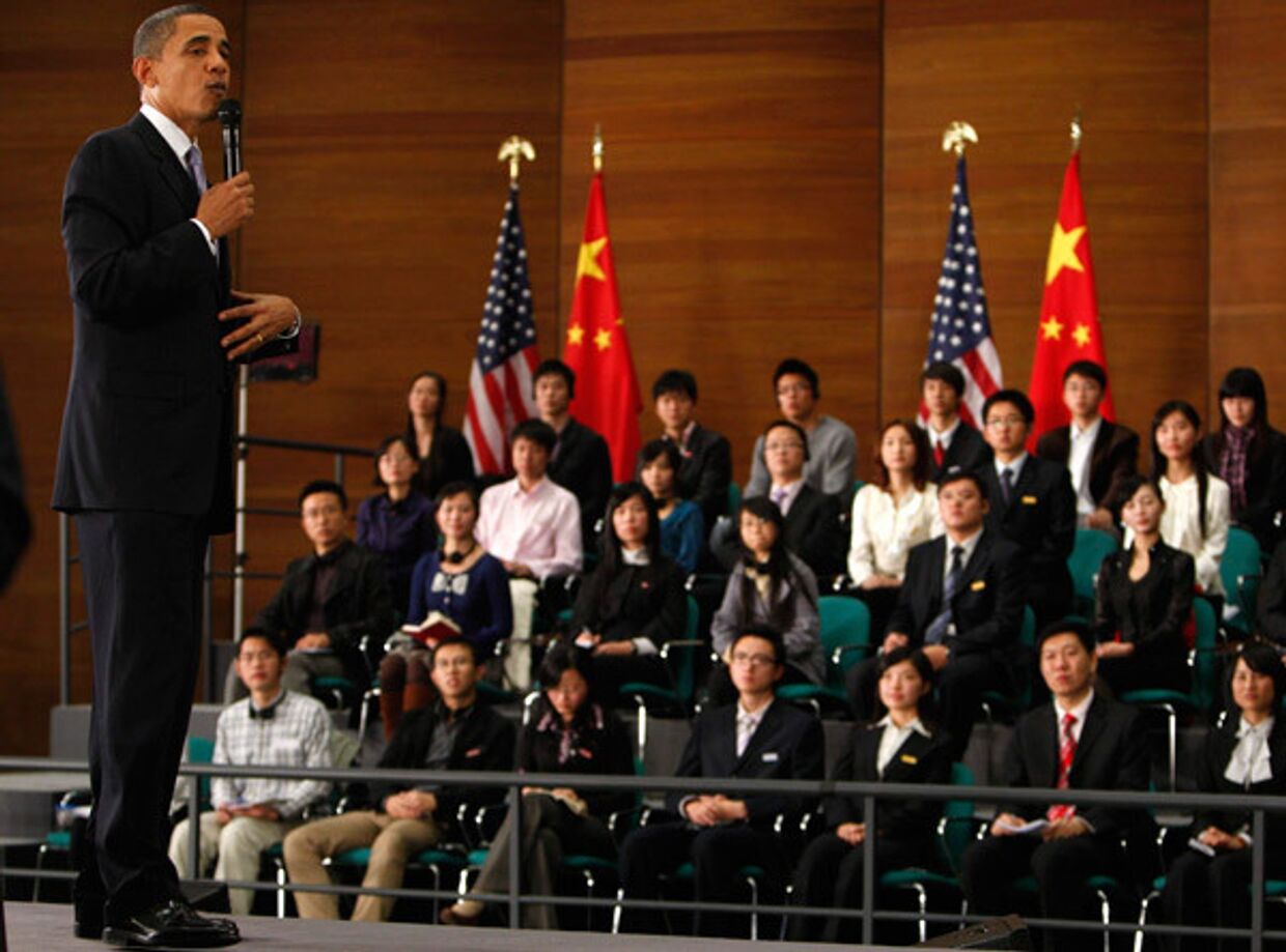 Барак Обама Китай