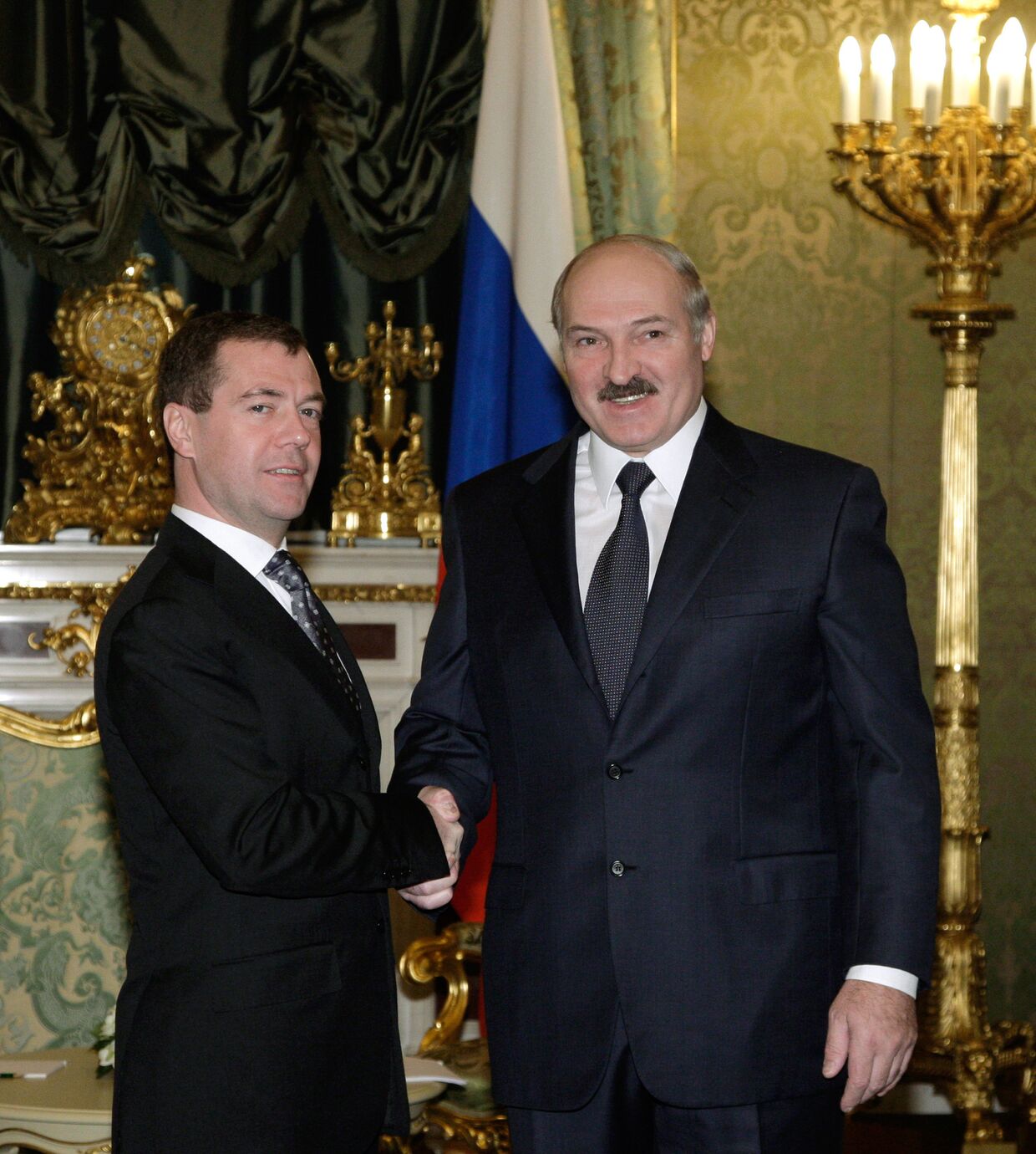 Встреча президента России Дмитрия Медведева с президентом Белоруссии Александром Лукашенко