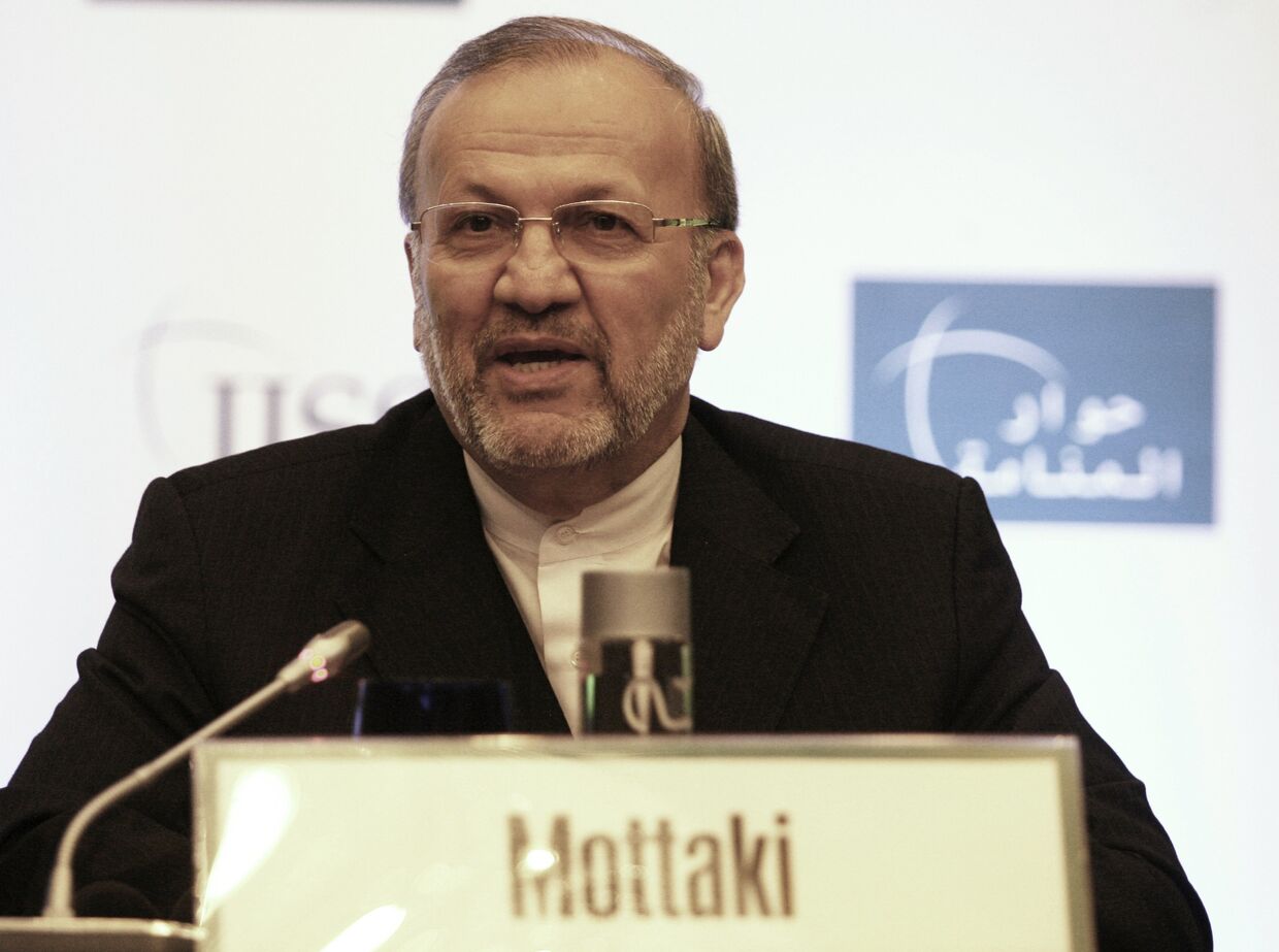 Министр иностранных дел Ирана Моттаки 