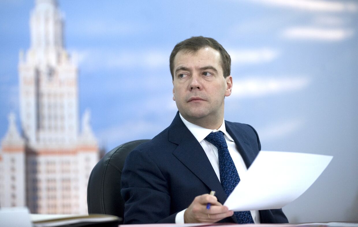 Президент РФ Д.Медведев провел заседание комиссии по технической модернизации экономики России