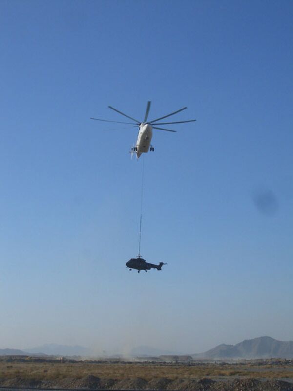 Альт: Вертикаль-Т провела в Афганистане операцию по спасению вертолета, принадлежащего ВВС Нидерландов.