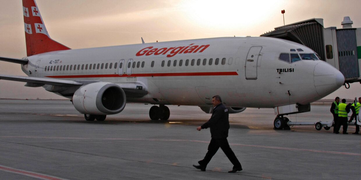 Boeing-737-500 грузинской авиакомпании Айрзена - Грузинские авиалинии