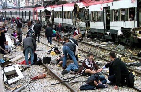 Pain in Spain Подрыв поезда террористами в Мадриде