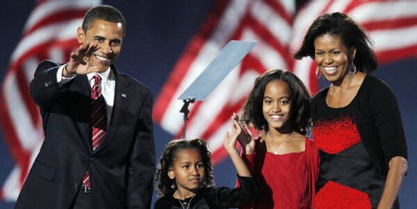 Change: В США впервые выбран темнокожий президент Барак Обама