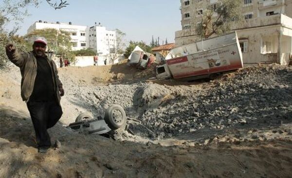 Striking from the sky: Разрушения в  Секторе Газа