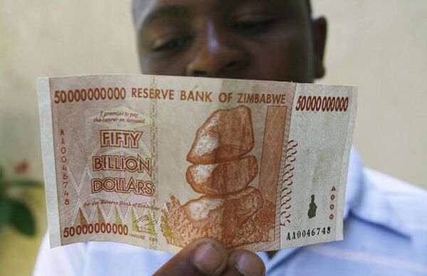 Poor man's billionaire: Инфляция в Зимбабве