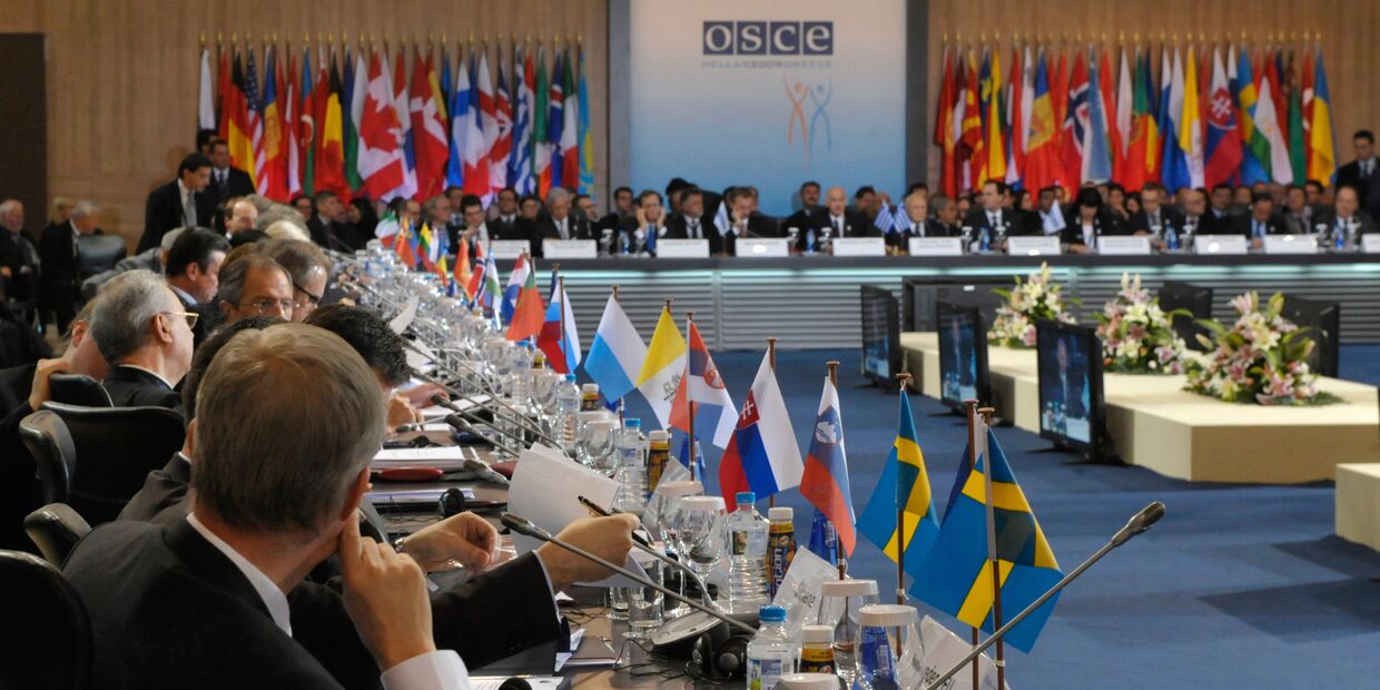 Заседание Совета министров иностранных дел стран ОБСЕ