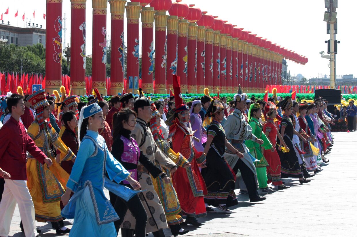 Празднование 60-летия КНР в Пекине