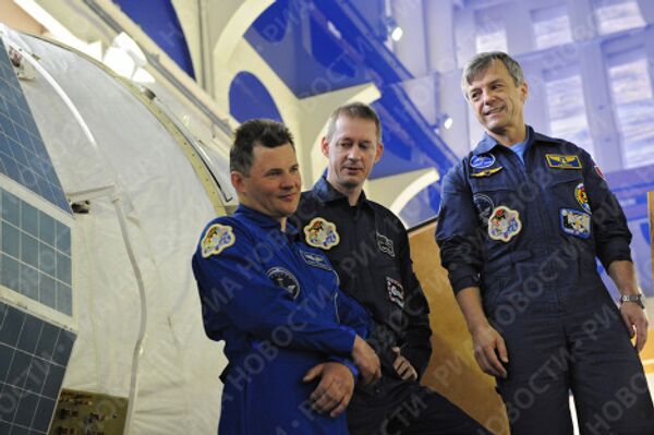 Основной и дублирующий экипажи 20-й экспедиции на МКС приступили к двухдневной комплексной тренировке в Звездном городке