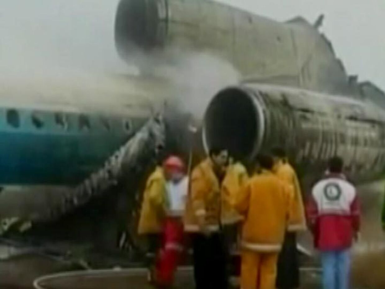 ИноСМИ__самолет российского производства снова упал в Иране