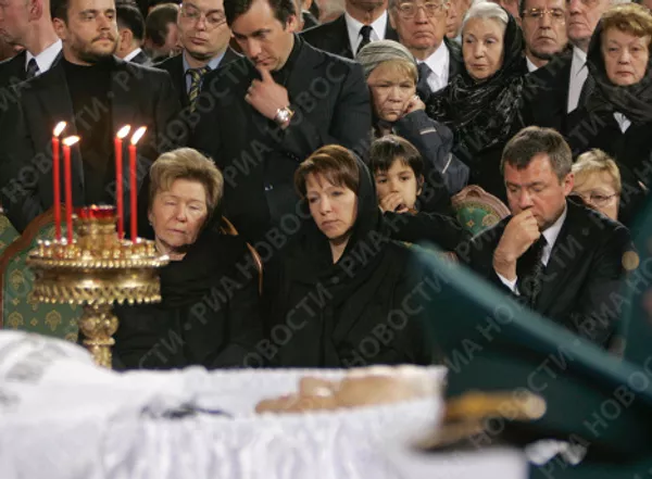 Траурные мероприятия в связи с кончиной Бориса Ельцина
