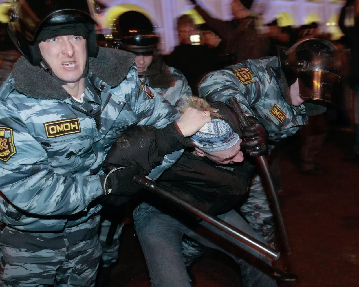 Несанкционированная акция несогласных в Санкт-Петербурге Несанкционированная акция несогласных в Санкт-Петербурге