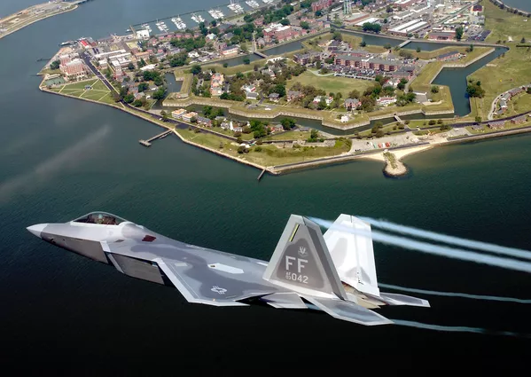 истребители пятого поколения - F-22 Raptor