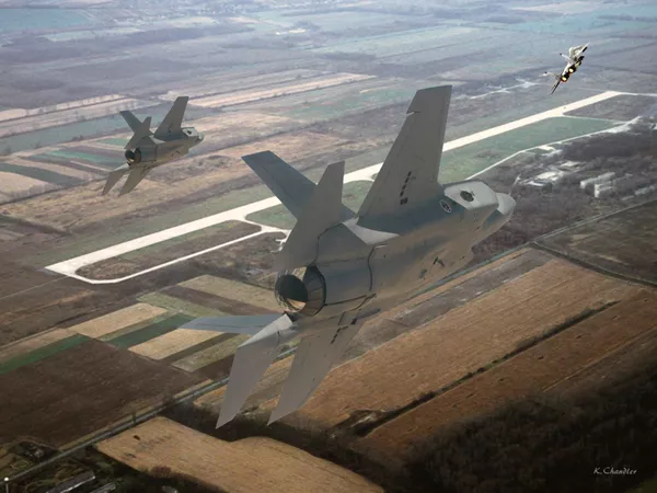 многоцелевой истребитель пятого поколения F-35 JSF