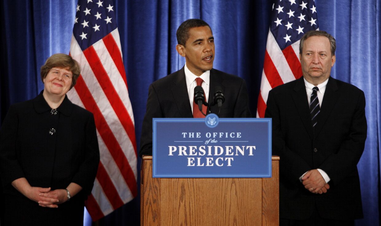 Избранный президент США Барак Обама объявил о назначениях в экономическом блоке своей будущей администрации