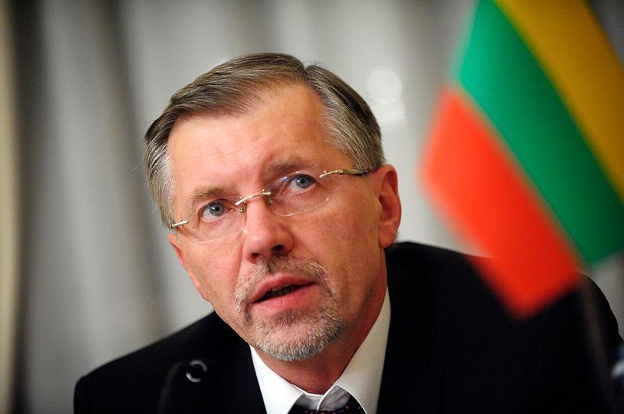 Экс-премьер, член Сейма от оппозиционной Социал-демократической партии Литвы Гядиминас Киркилас
