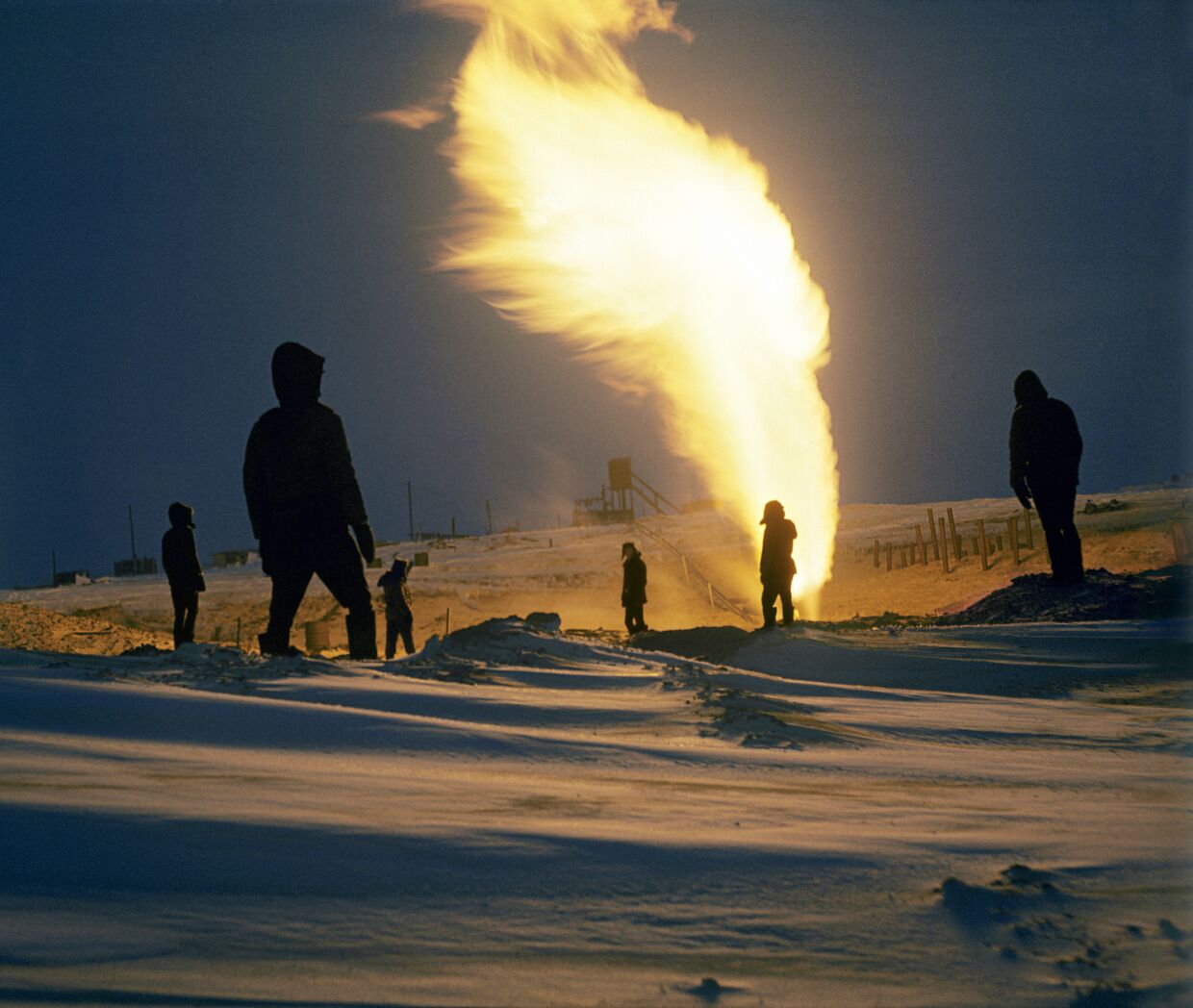 Добыча газа на полуострове Ямал