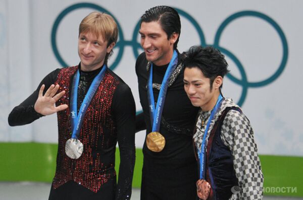 Олимпиада - 2010. Фигурное катание. Мужчины. Произвольная программа
