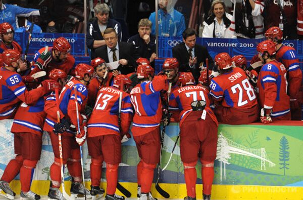 Олимпиада - 2010. Хоккей. Четвертьфинал. Россия - Канада - 3:7