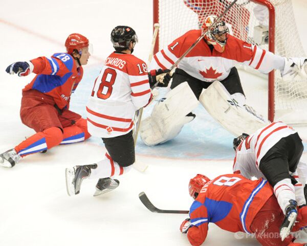Олимпиада - 2010. Хоккей. Четвертьфинал. Россия - Канада - 3:7