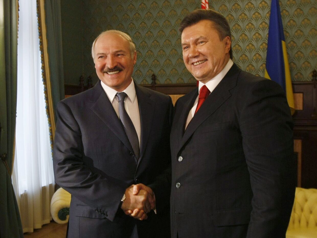 Александр Лукашенко поздравил Президента Украины Виктора Януковича с инаугурацией