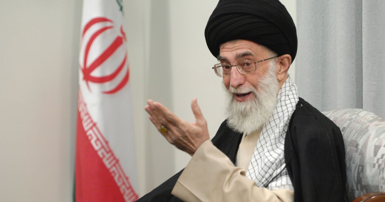 Духовный лидер Ирана аятолла Сейед Али Хаменеи