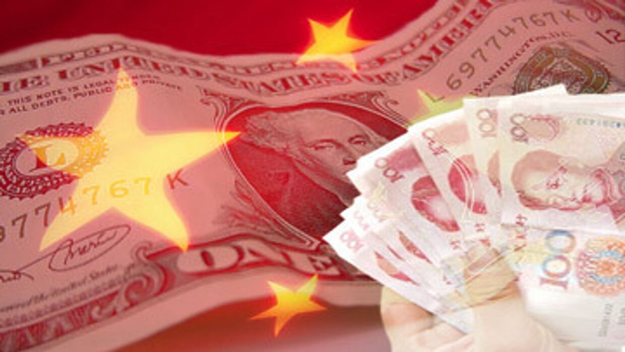 зависимость юани от доллара