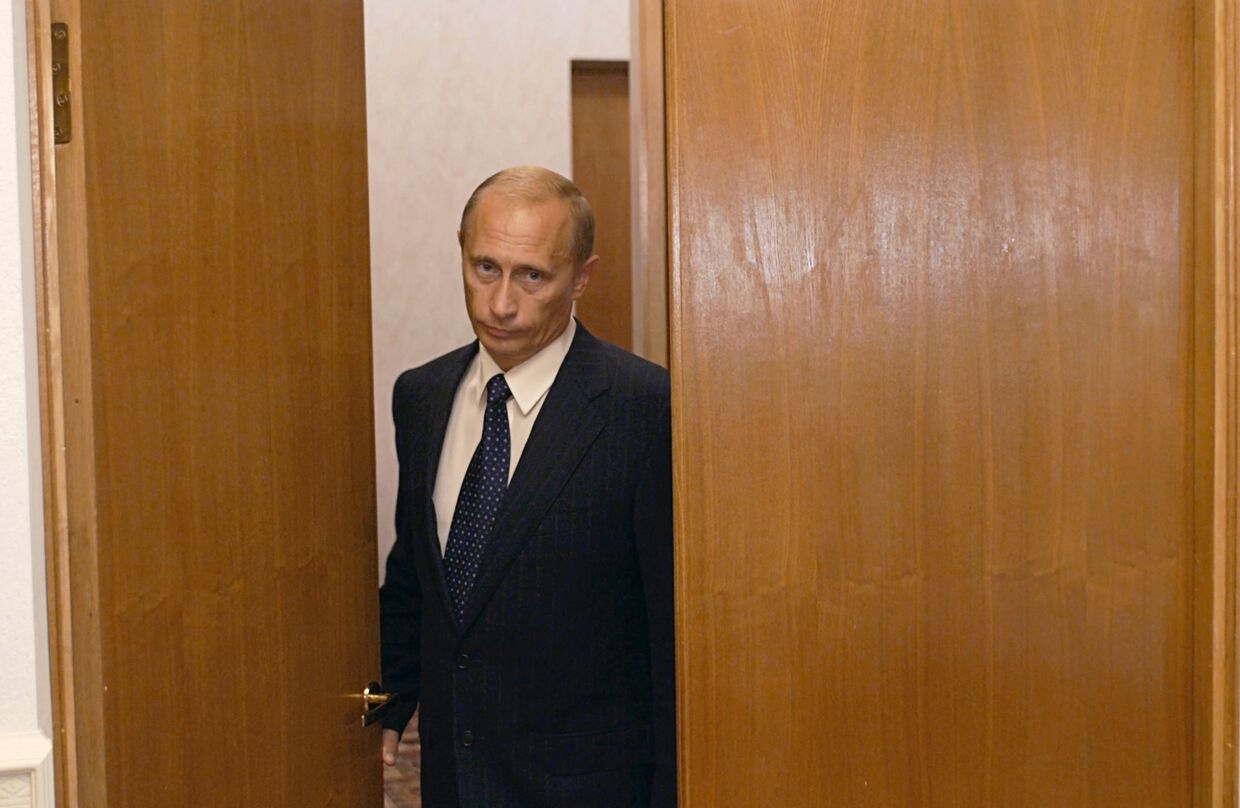 В.Путин в резиденции Бочаров ручей в Сочи