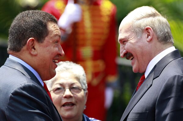 Александр Лукашенко прилетел с визитом в Венесуэлу
