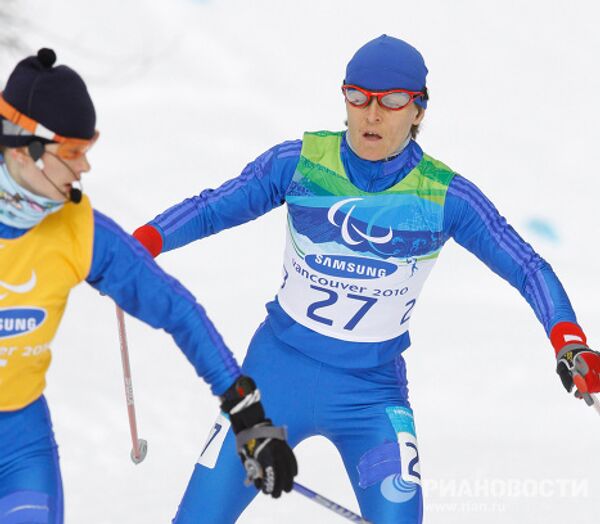 X зимние Паралимпийские игры. Женщины. Лыжная гонка. 15 км