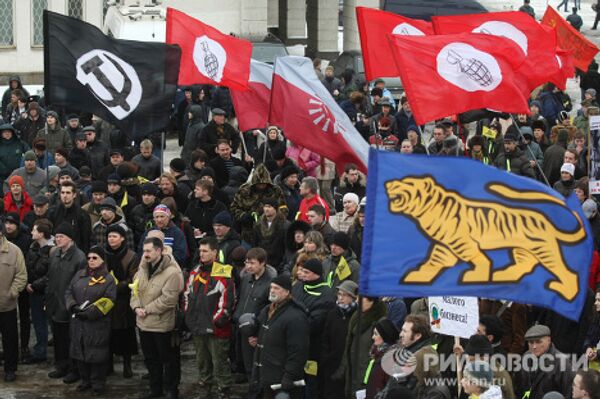 Митинг объединенной оппозиции в Санкт-Петербурге