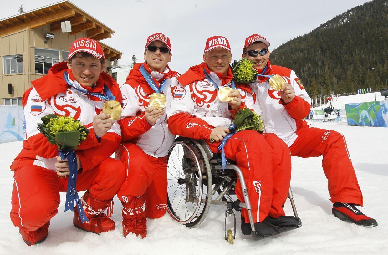 X Зимние Паралимпийские игры. Лыжные гонки. Мужчины. 1х4 + 2х5 км