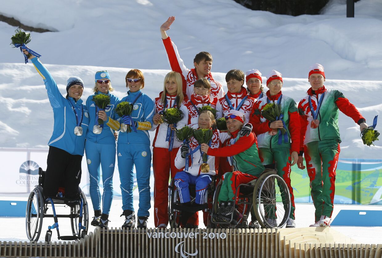 X Зимние Паралимпийские игры. Лыжные гонки. Женщины. 3х2,5 км