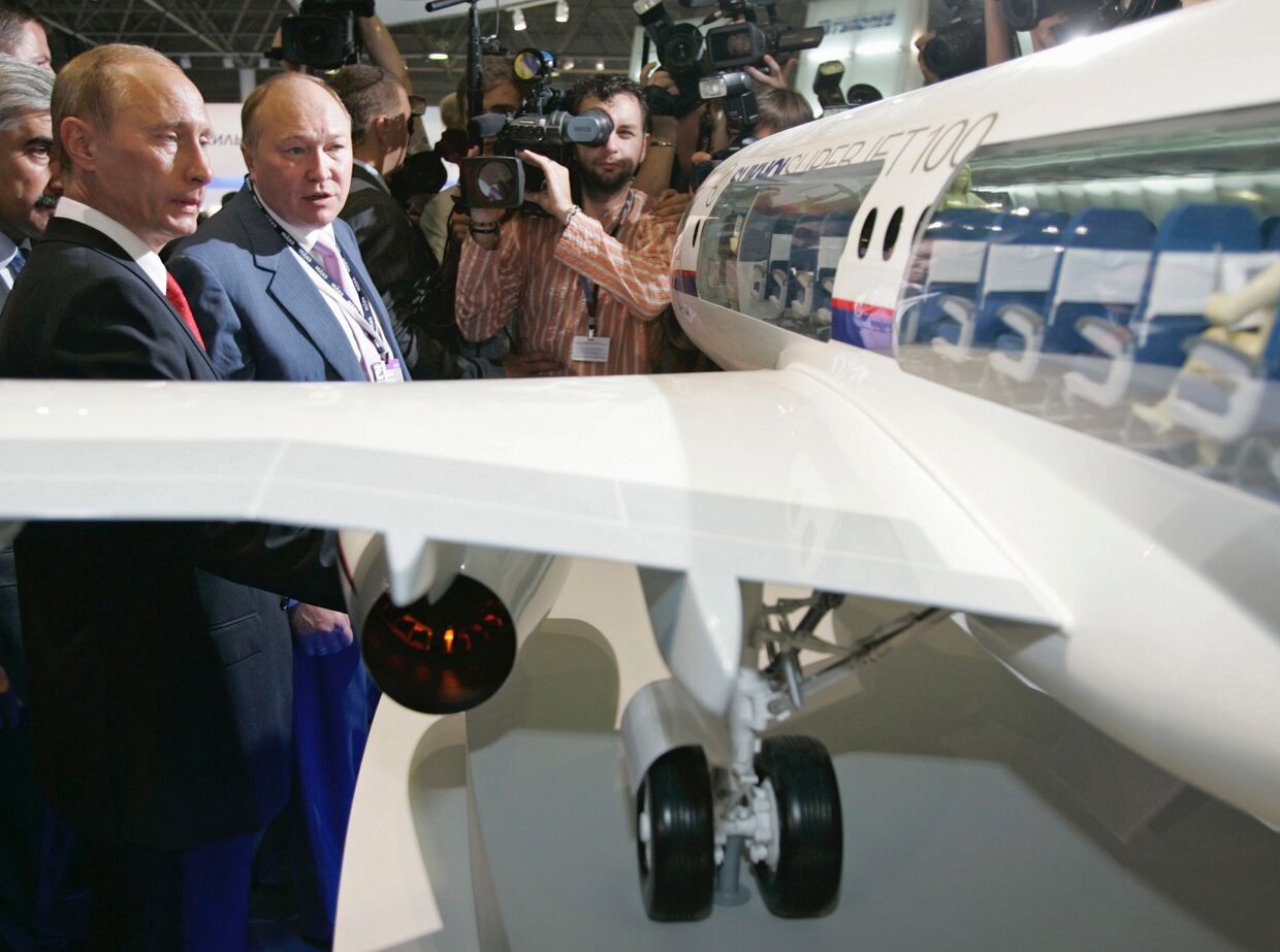 Президент России посетил МАКС-2007