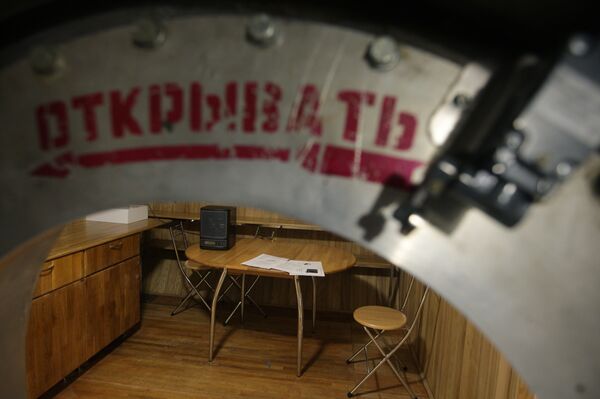 Испытательный комплекс, имитирующий космический корабль, в рамках проекта МАРС-500 Испытательный комплекс, имитирующий космический корабль, в рамках проекта МАРС-500