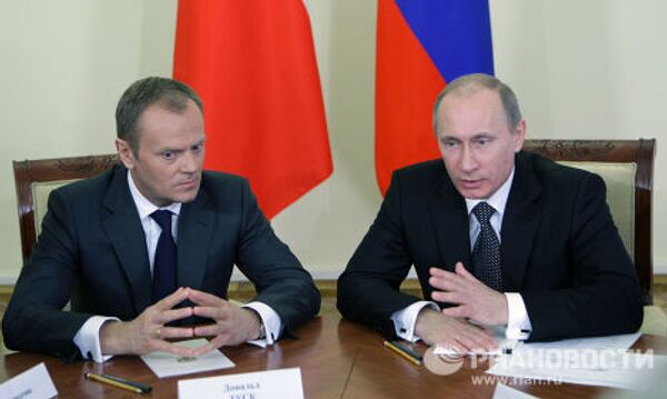 Владимир Путин и Дональд Туск встретились с сопредседателями Группы по сложным вопросам