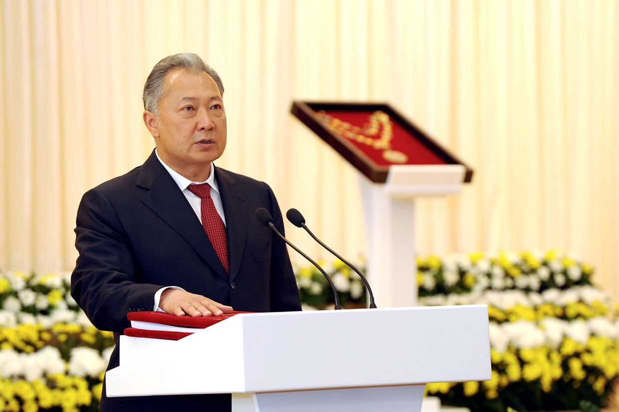 Курманбек Бакиев вступил в должность президента Киргизии