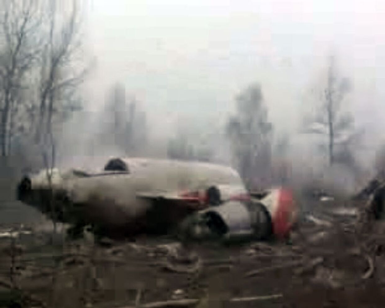 Чистый__Очевидцы крушения Ту-154 под Смоленском выдвигают свои версии 
