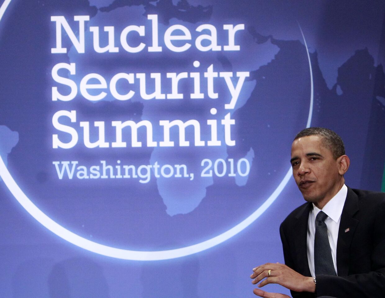 Барак Обама на саммит по ядерной безопасности