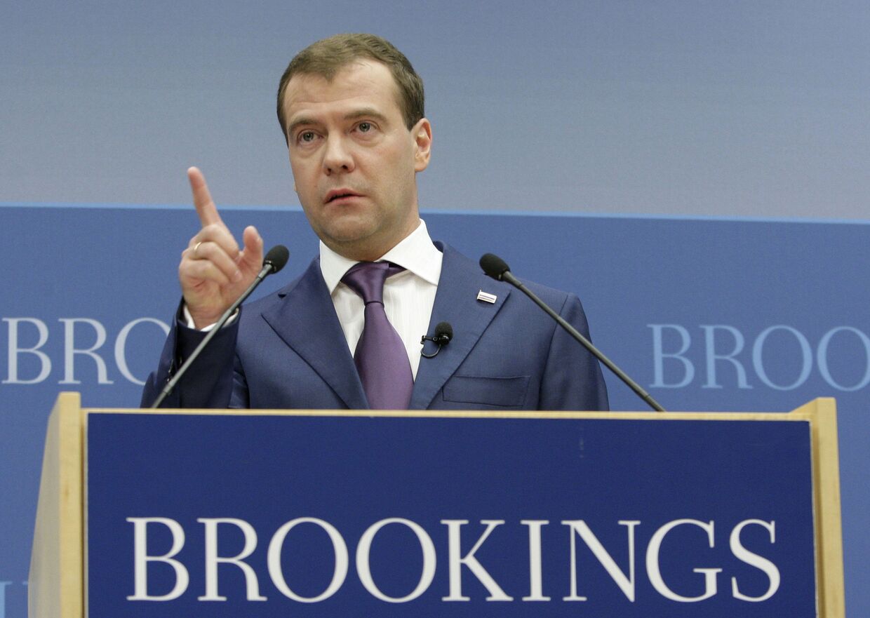 Дмитрий Медведев встретился с представителями общественных, академических и политических кругов США